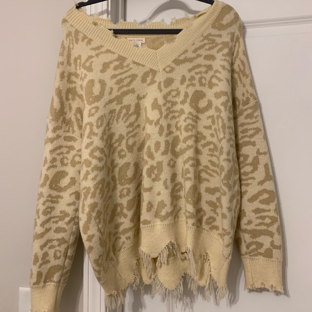 Printed sweater